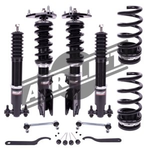 Ford Mustang Suspension Lift Kit - Front + Rear - Air Lift - 32-Way Dampening Adjustable - `15-`24